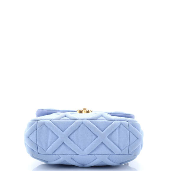 Chanel 19 Flap Bag Quilted Jersey #205058C43B